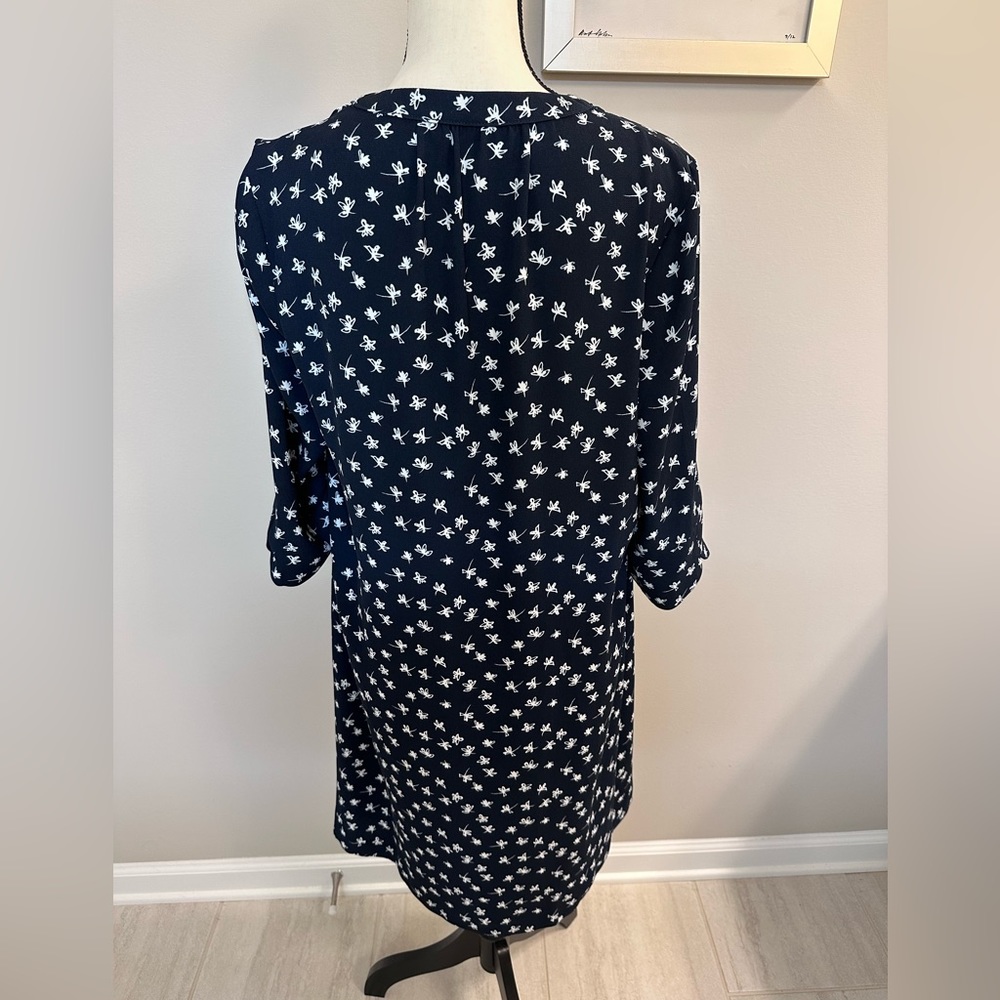 M&S Dress. Navy and White. UK size 14 US size 10 - Picture 2 of 9